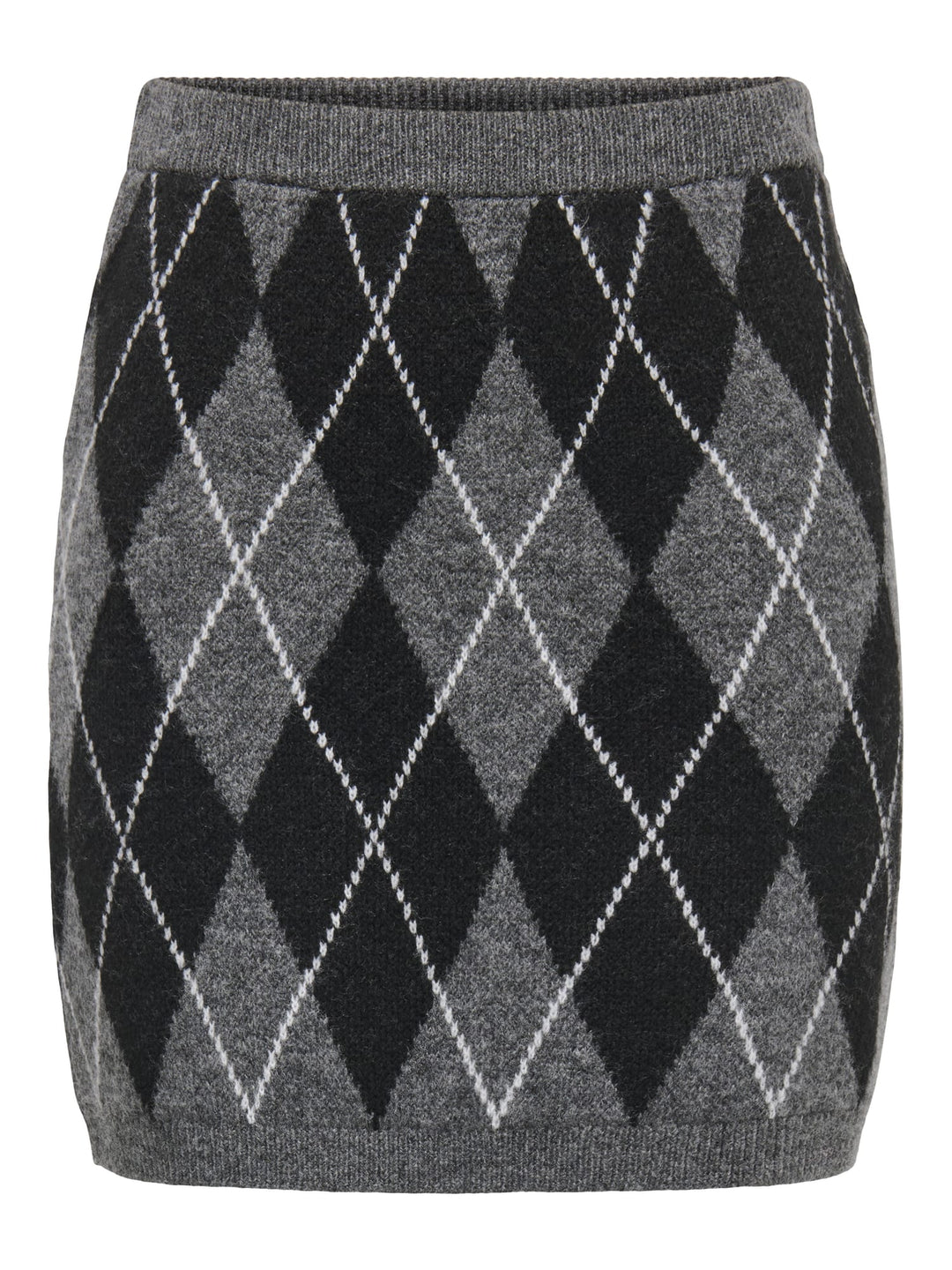 jacqueline de yong 15385362 Bianka rok kort dames grijs dessin