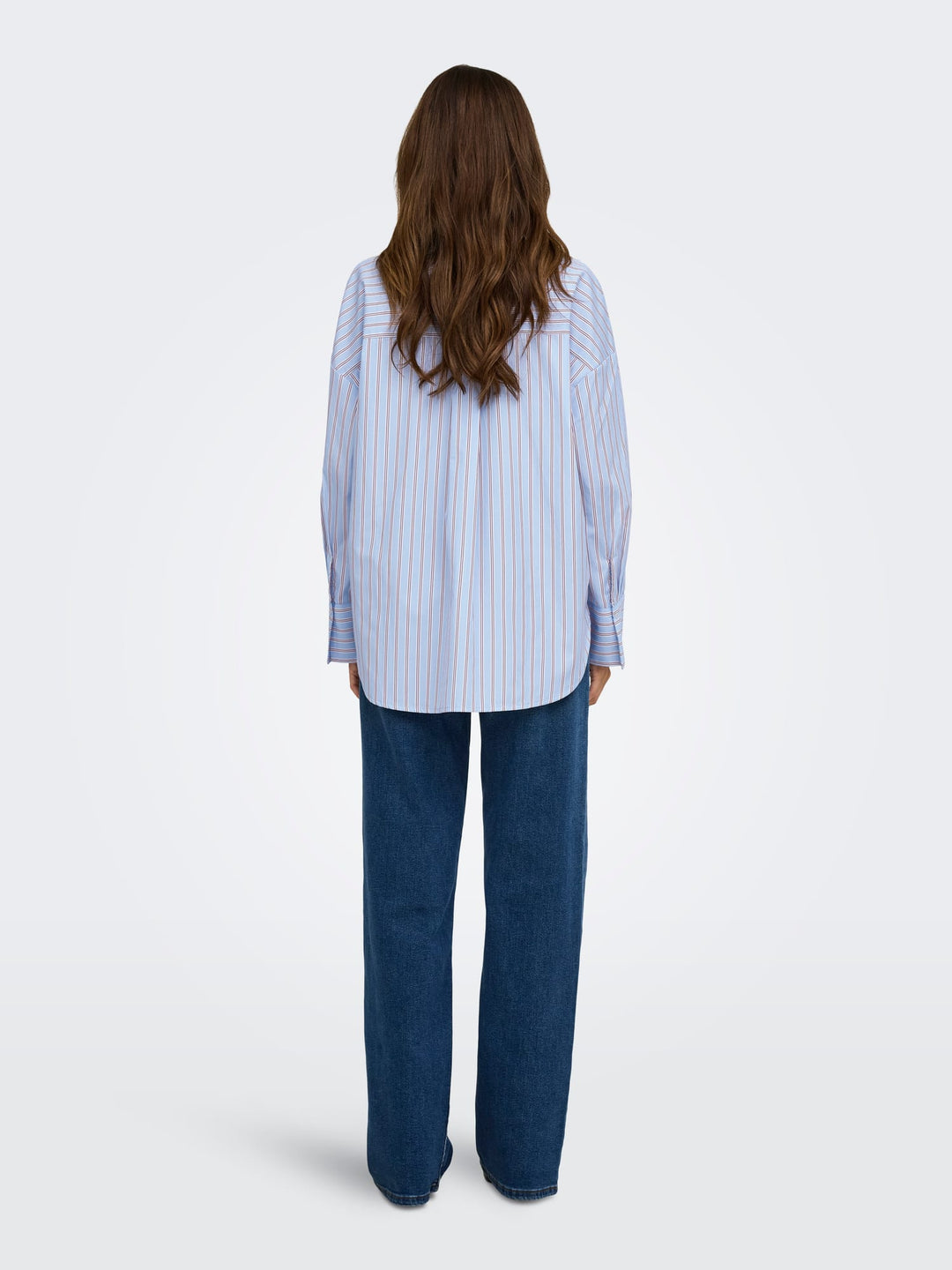 Only 15367554 Oregon blouse lichtblauw – dames
