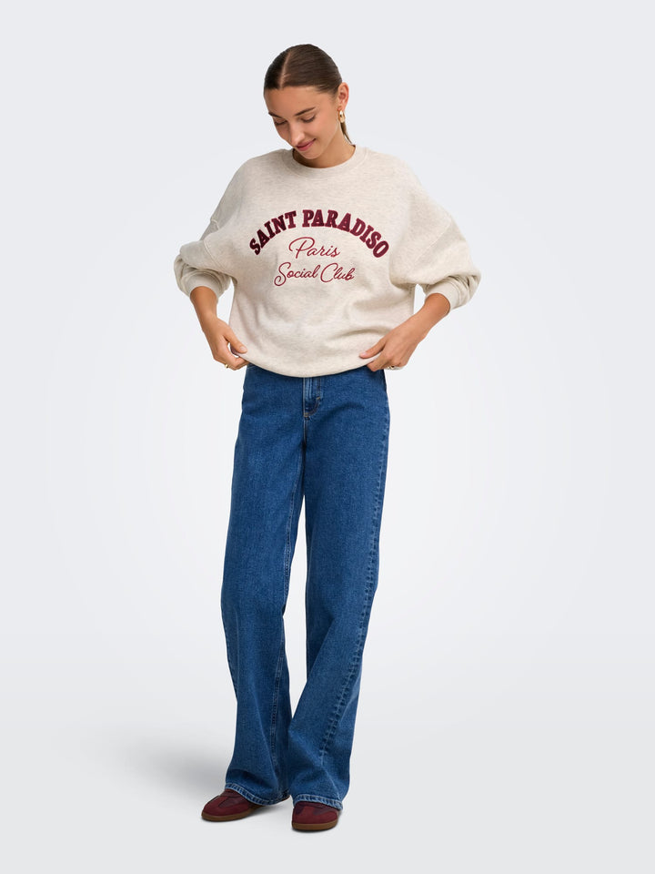 jacqueline de yong 15370526 Mesa sweater dames beige