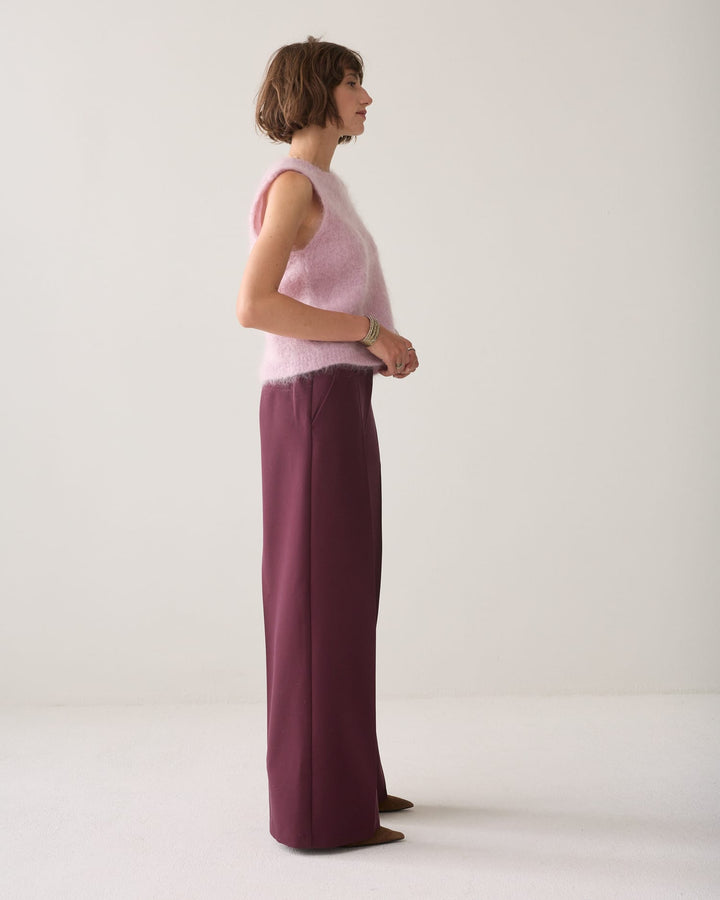 Summum lange broek dames bordeaux – 4s2369-11680