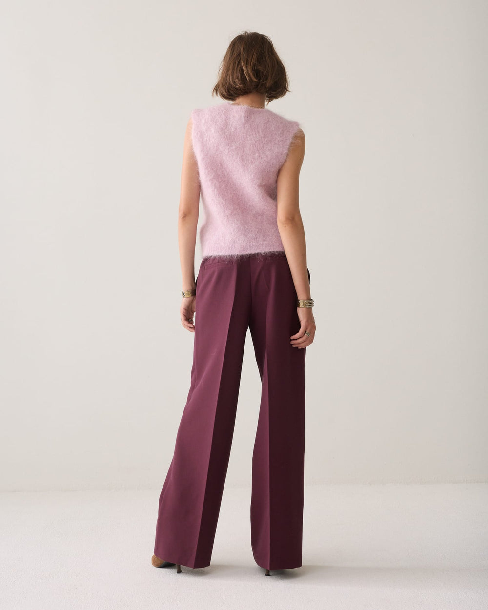 Summum lange broek dames bordeaux – 4s2369-11680