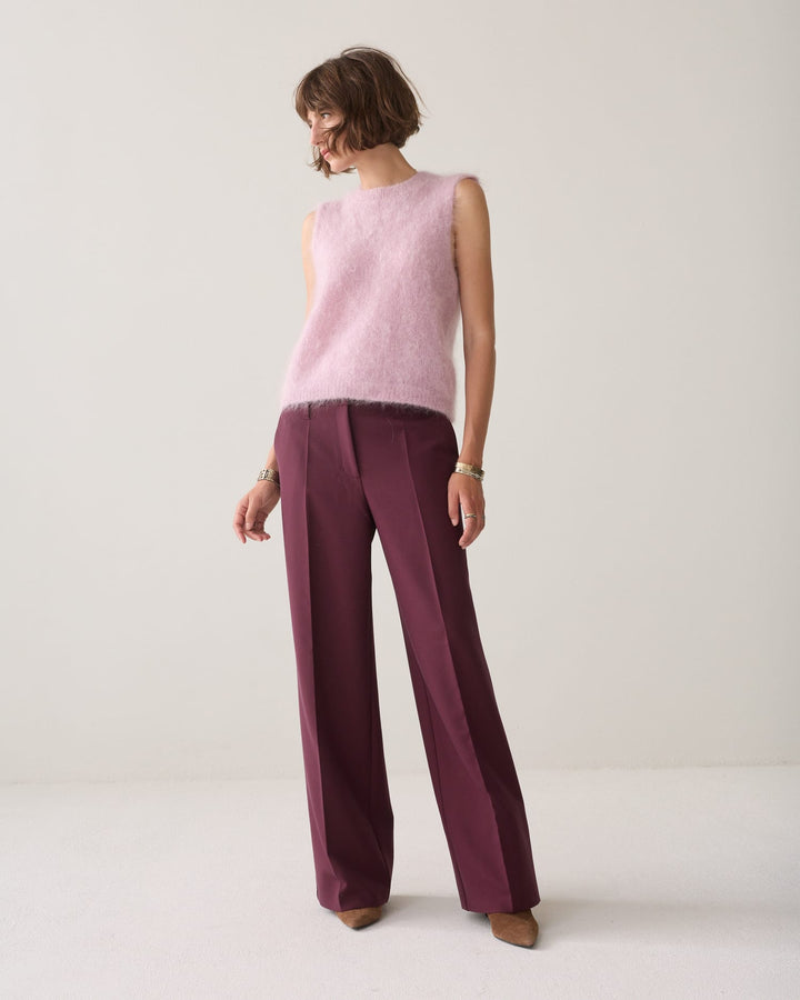 Summum lange broek dames bordeaux – 4s2369-11680