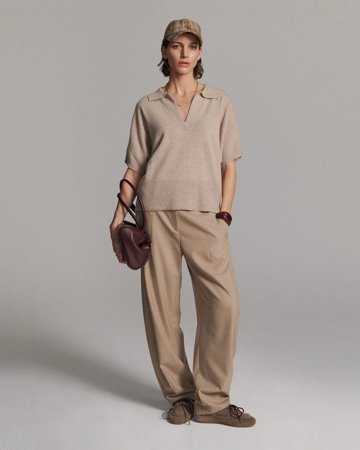 Summum lange broek taupe – dames