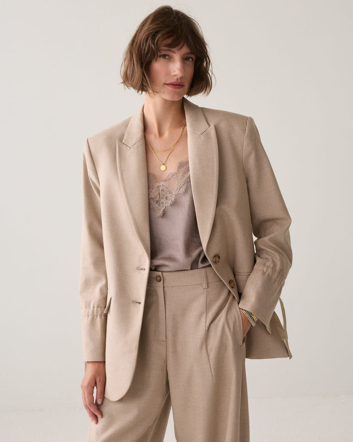 Summum blazer dames taupe