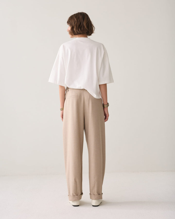 Summum lange broek taupe – dames