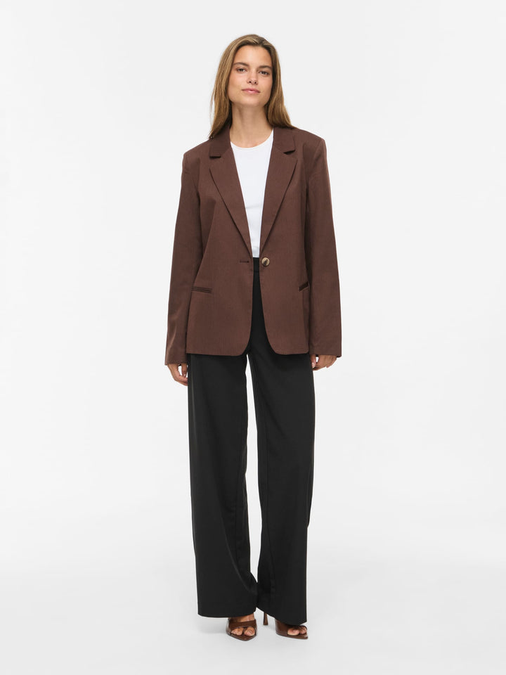 Vila blazer dames bruin – Bella 14117543