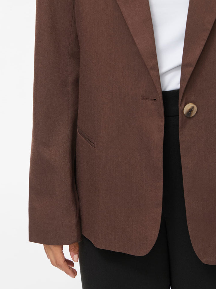 Vila blazer dames bruin – Bella 14117543