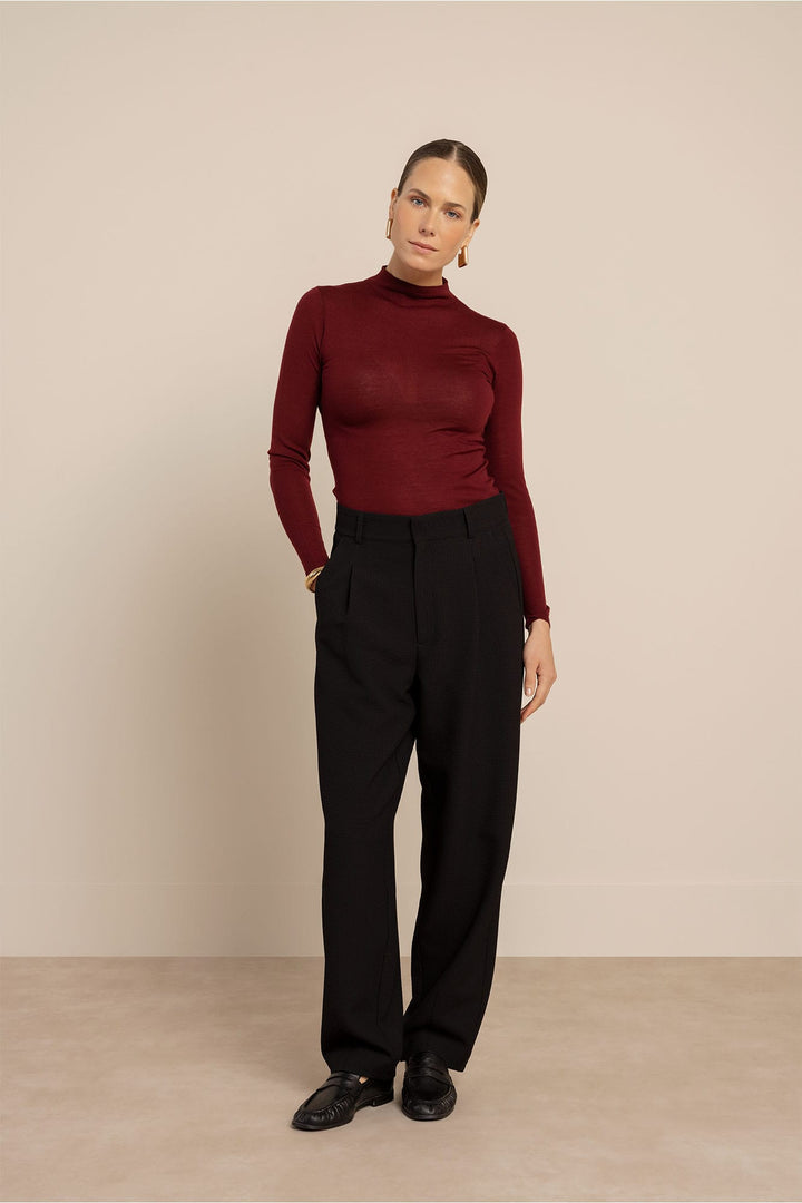 Studio Anneloes 14328 lange broek meisjes zwart dessin