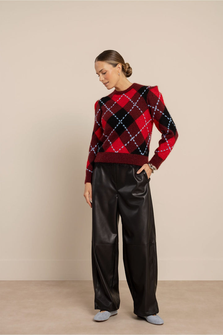 Studio Anneloes 14315 Arly trui rood dessin