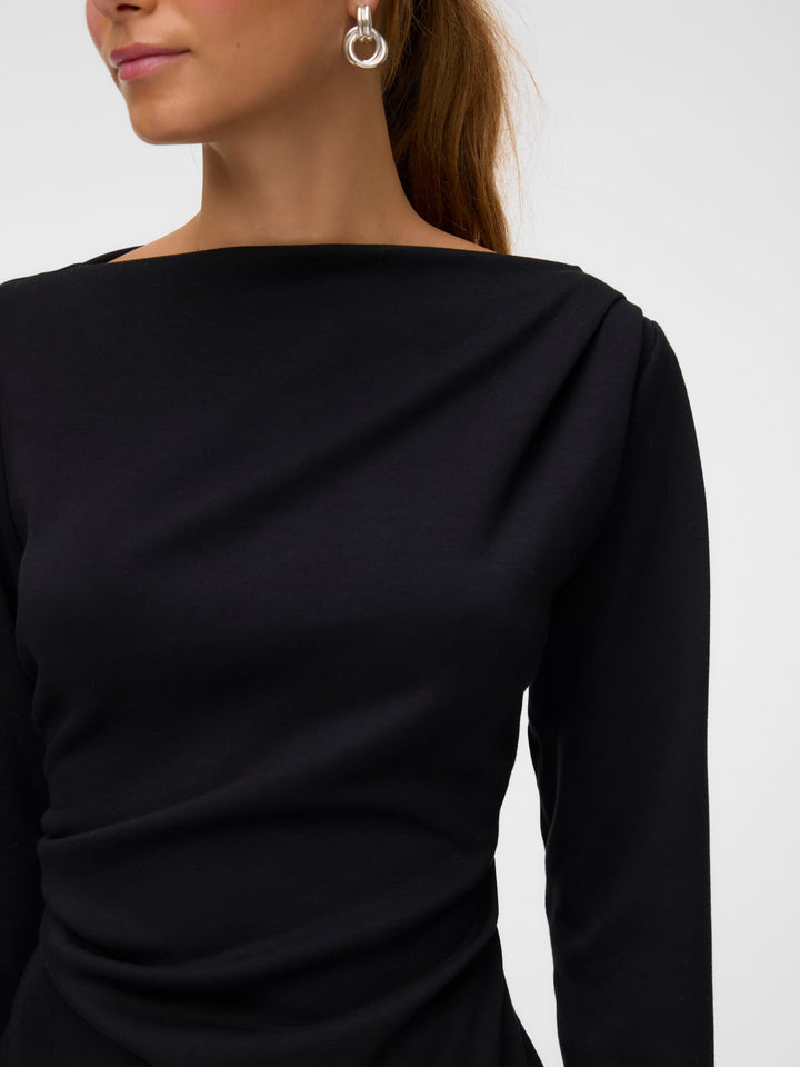 VERO MODA Mille top l/m zwart - dames