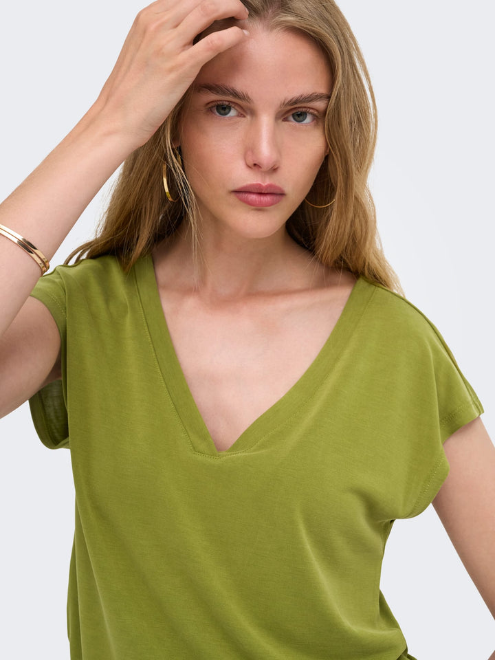 Only 15287041 Free top k/m dames groen