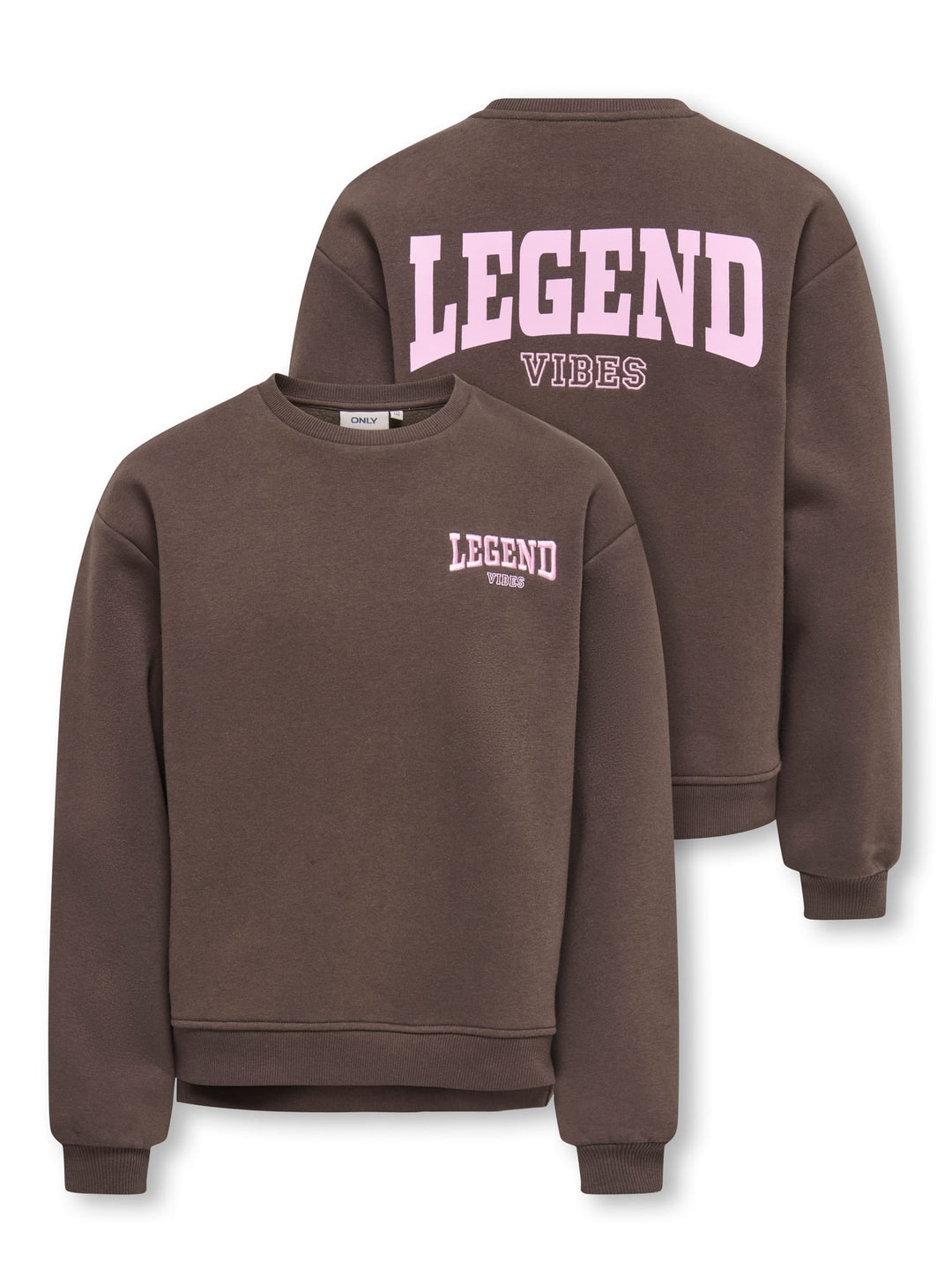 kids only 15392107 vicky sweater meisjes bruin