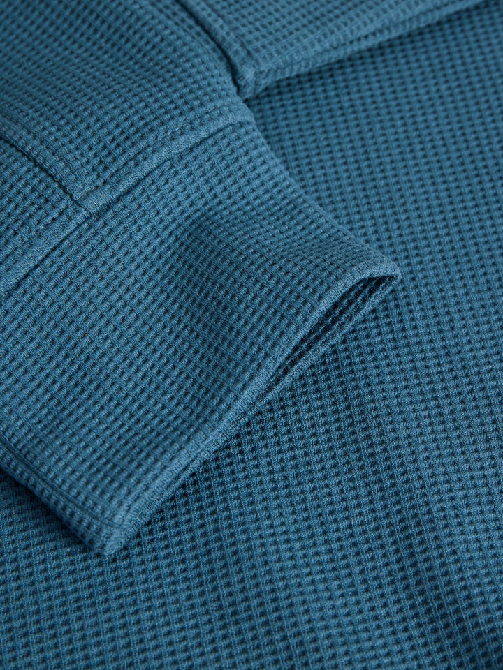 Jack & Jones Fusion sweater petrol blauw – heren