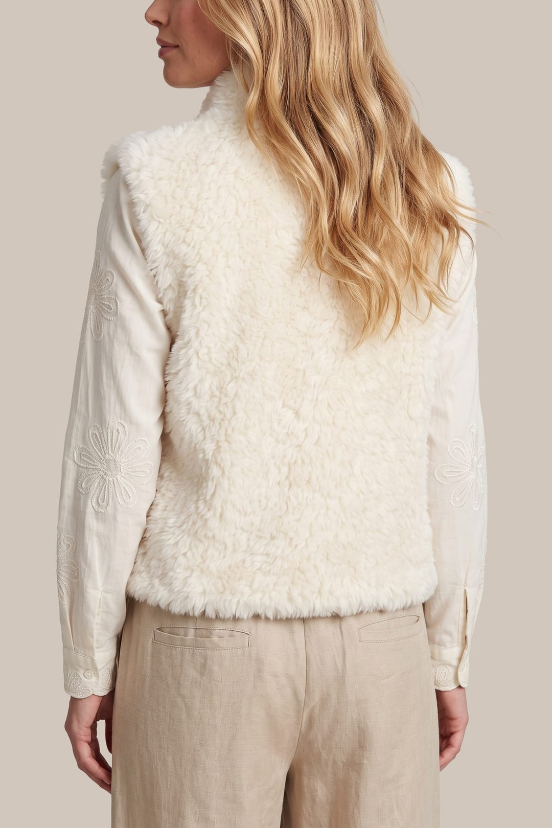 G-Maxx 26NCG01 Laluna gilet dames taupe