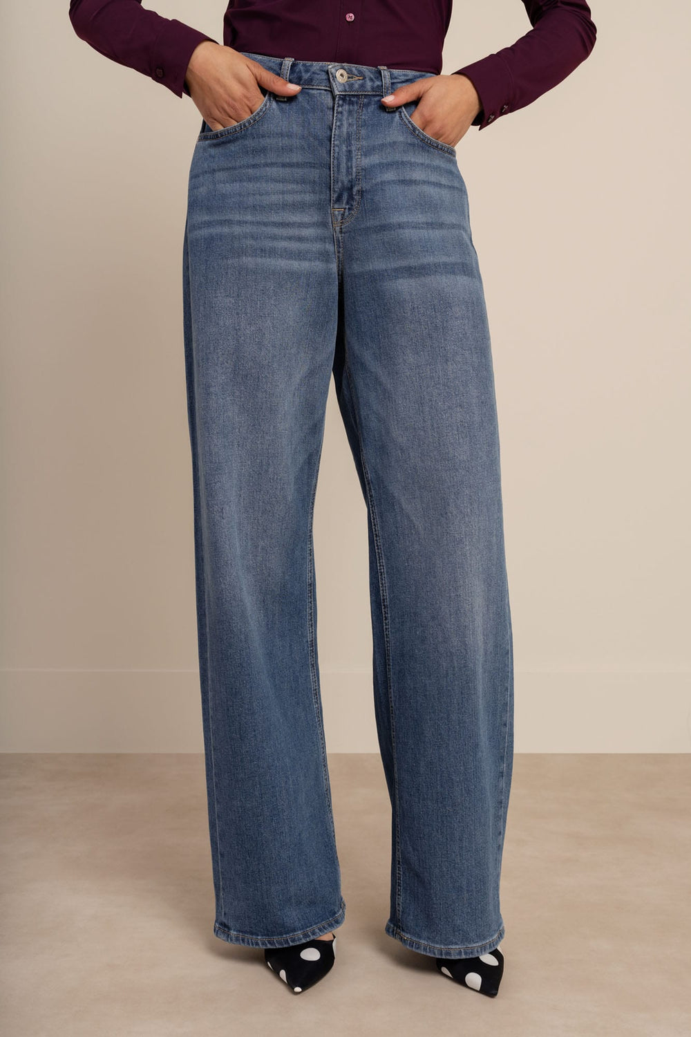 Studio Anneloes 94853 Lexie jeans loose fit blue denim