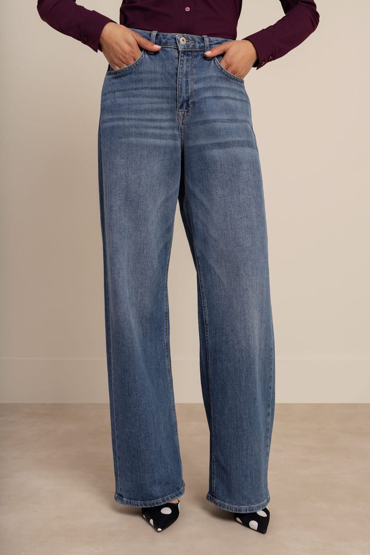 Studio Anneloes 94853 Lexie jeans loose fit blue denim