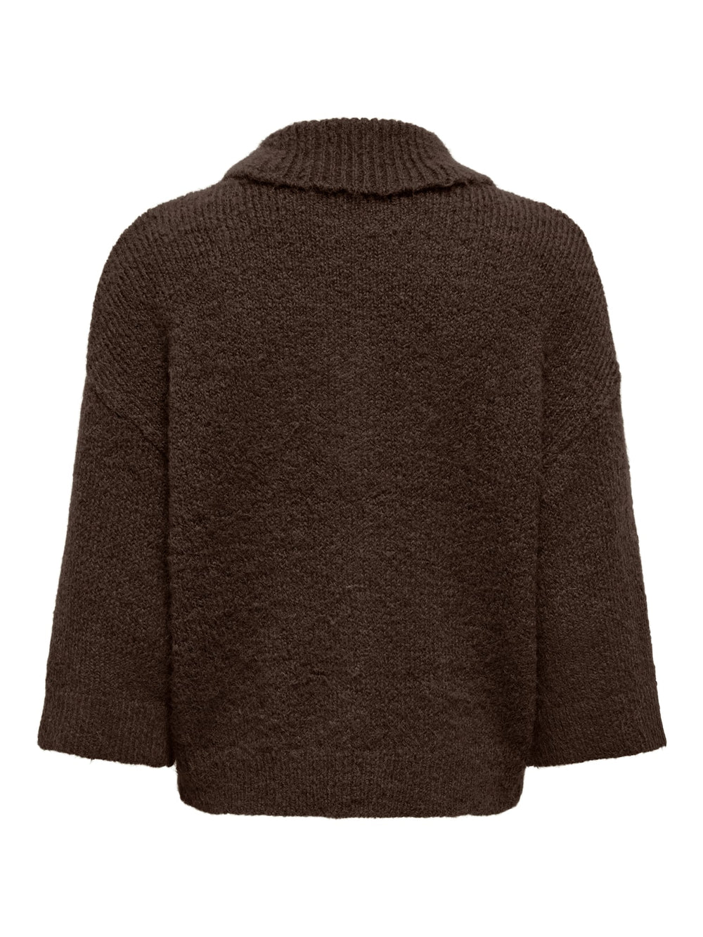 Only 15375131 Maggie vest gebreid bruin – dames