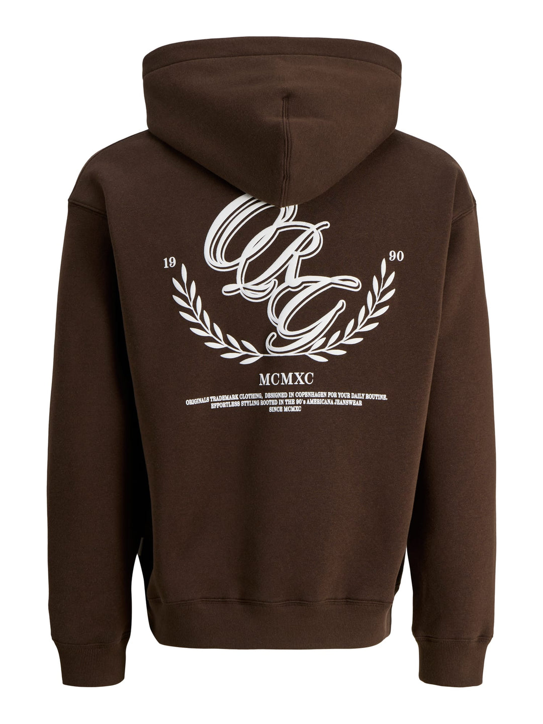 Jack &amp; Jones 12305616 Frediriksberg sweater bruin – heren