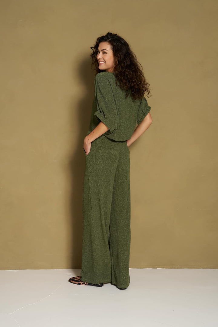 Lofty Manner RH15 - Top Hima - Structured B – dames top - Army