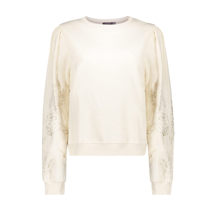 Geisha 62530-60 beige sweater dames – trendy en comfortabel