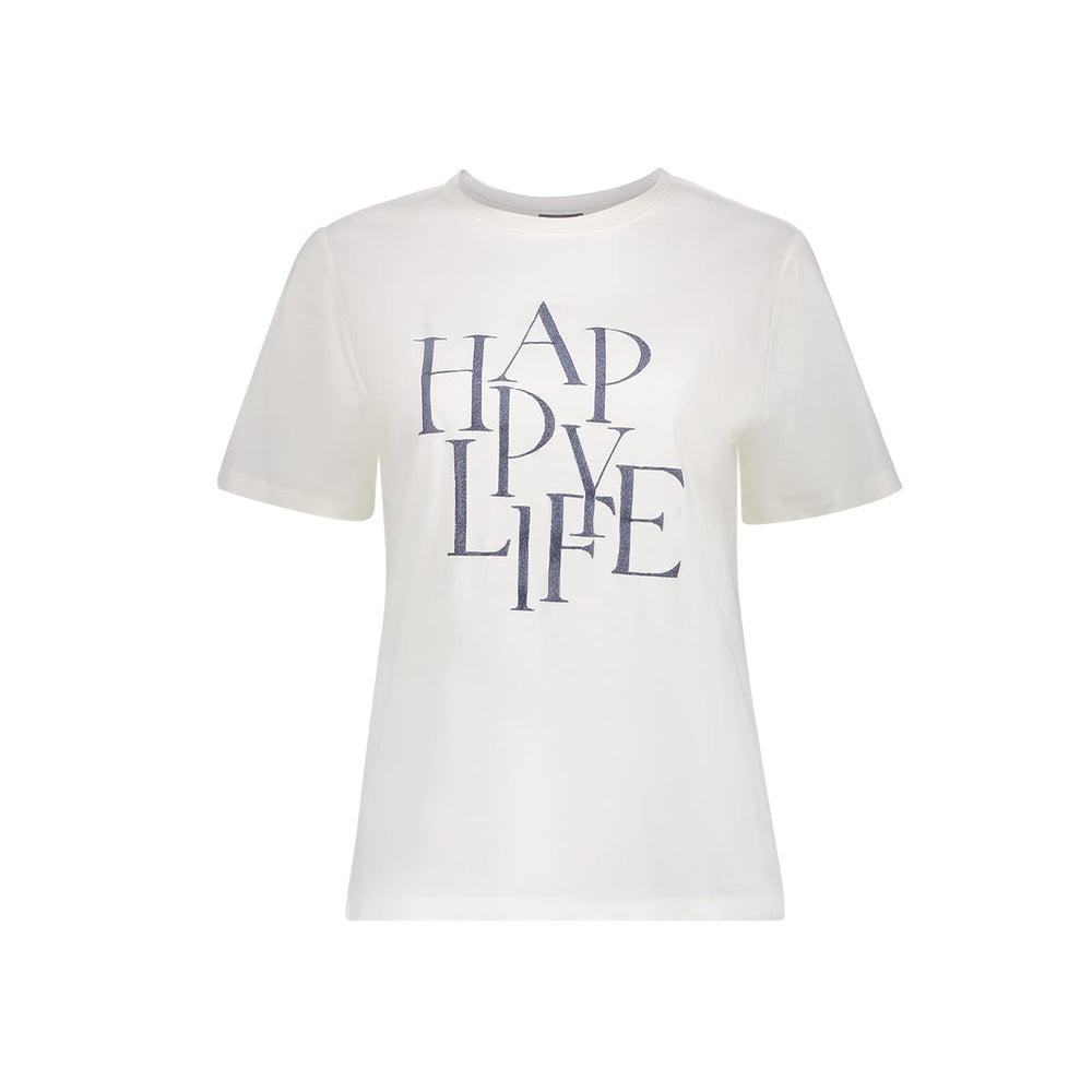 Geisha 62573-41 t-shirt k/m dames off-white