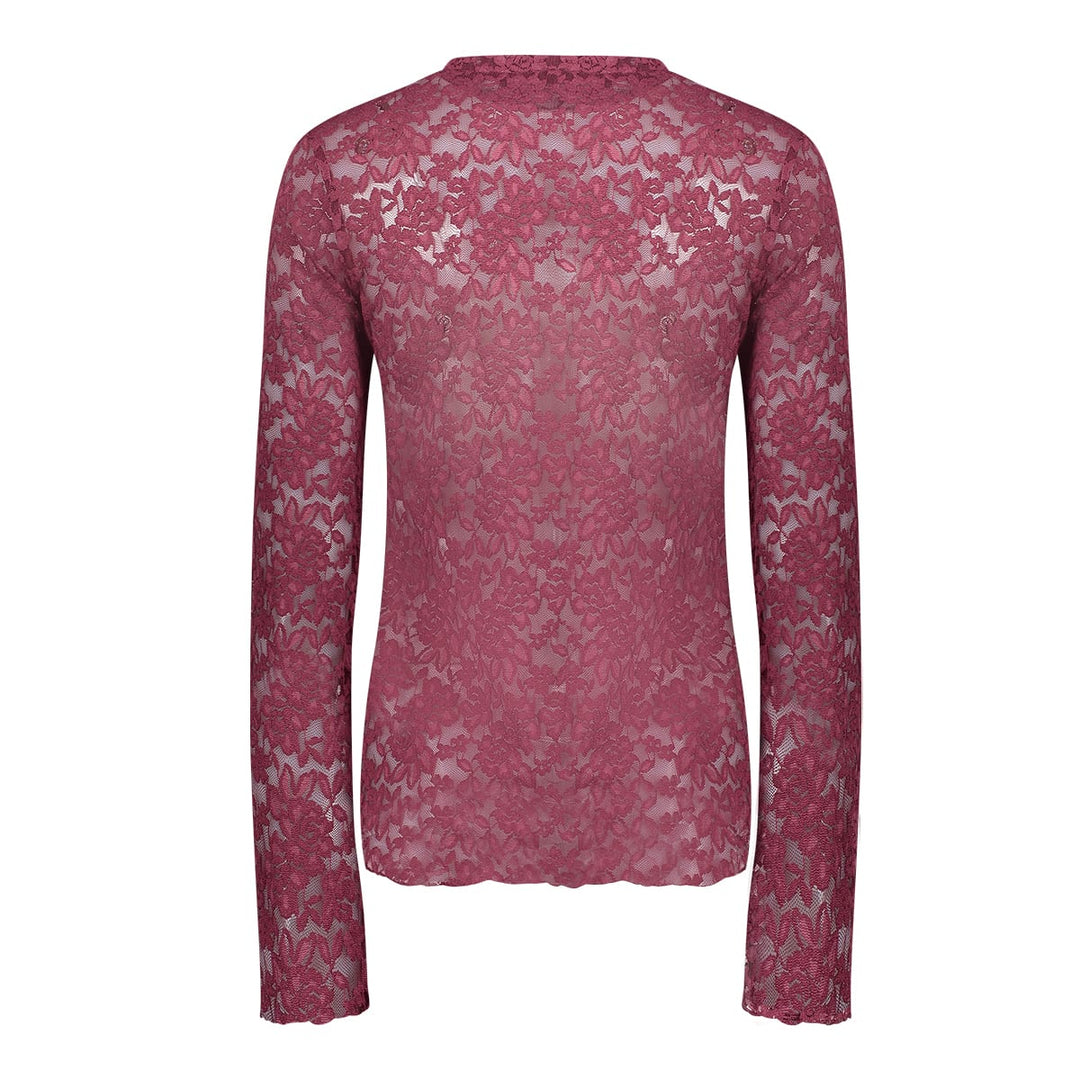 Geisha 62831-14 top l/m dames bordeaux