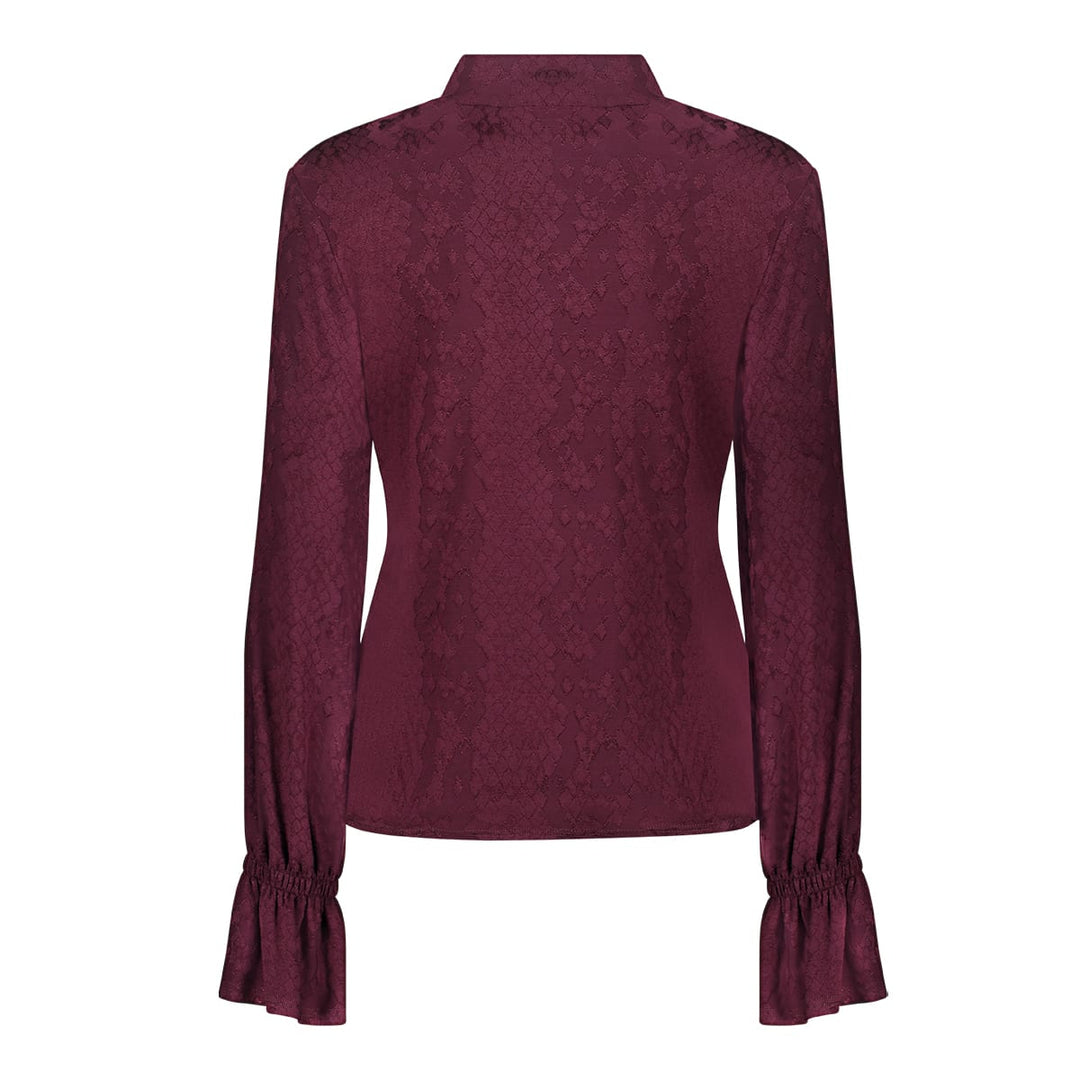 Geisha 62670-20 top l/m dames bordeaux