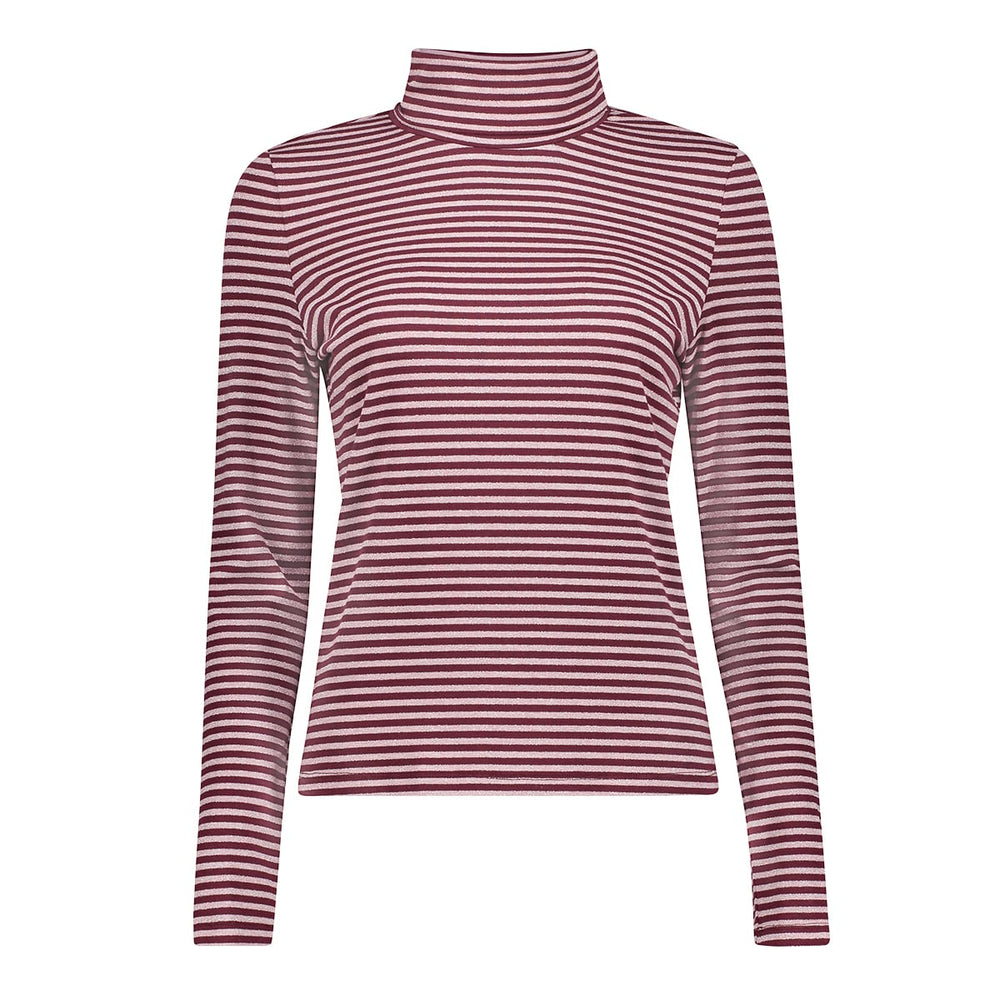 Geisha 62897-70 t-shirt l/m dames roze dessin