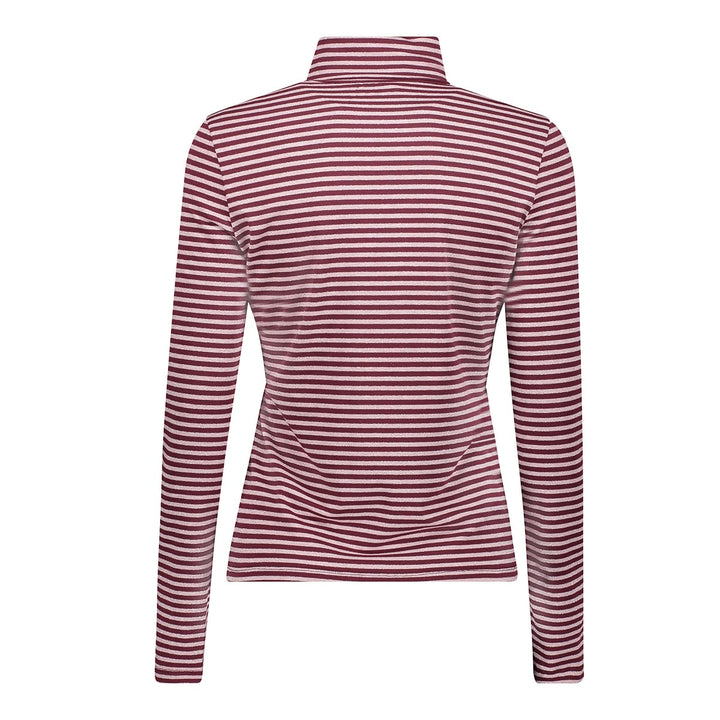 Geisha 62897-70 t-shirt l/m dames roze dessin