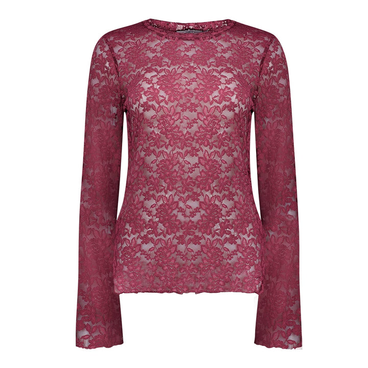 Geisha 62831-14 top l/m dames bordeaux