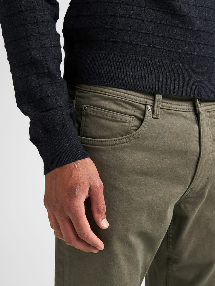 Petrol men M-3060-DNM010 lange broek antraciet – heren - Donkergroen - L32