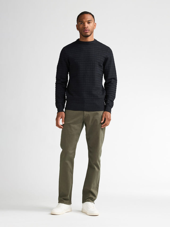 Petrol men M-3060-DNM010 L34 lange broek antraciet – heren - Donkergroen - L34