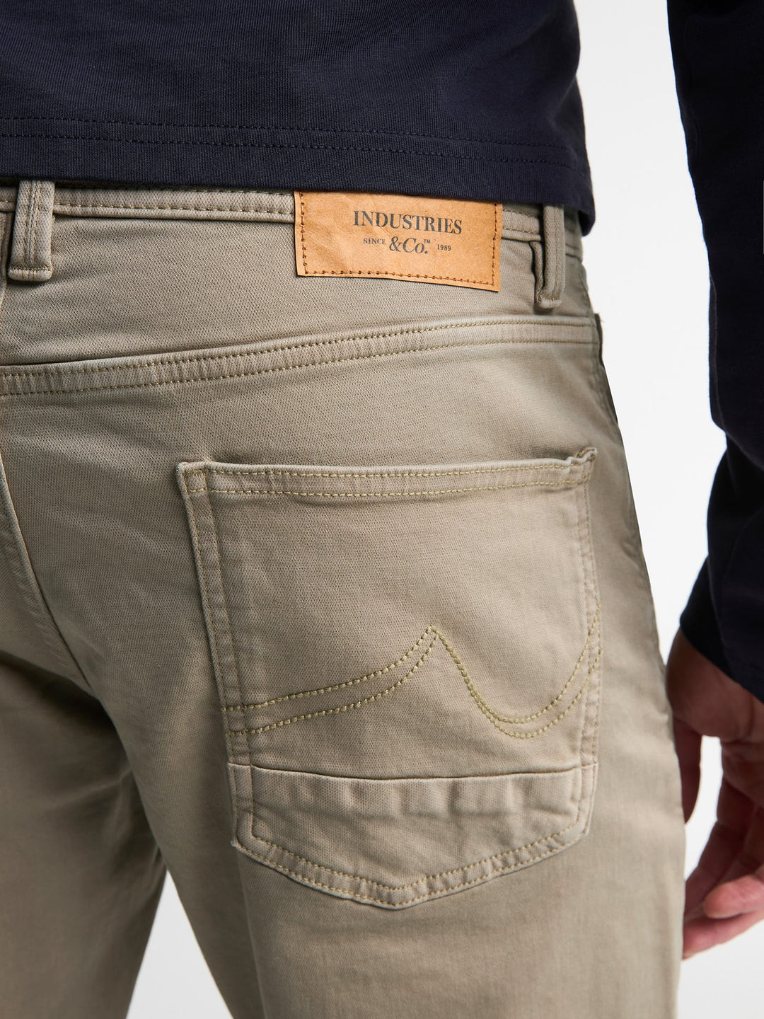 Petrol men M-3060-DNM010 L32 lange broek bruin dessin - Licht Bruin - L32