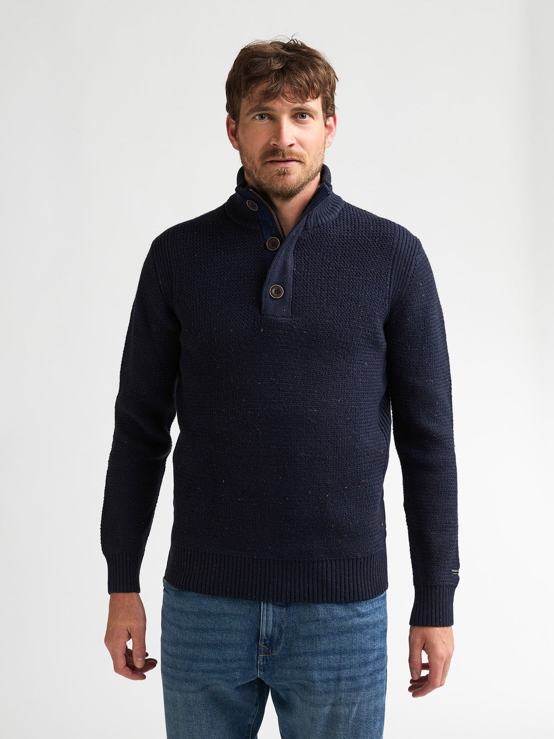 Petrol men M-3060-KWC226 trui heren navy