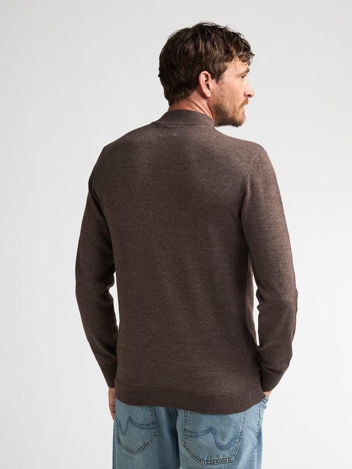 Petrol men M-3060-KWC297 trui bruin – heren