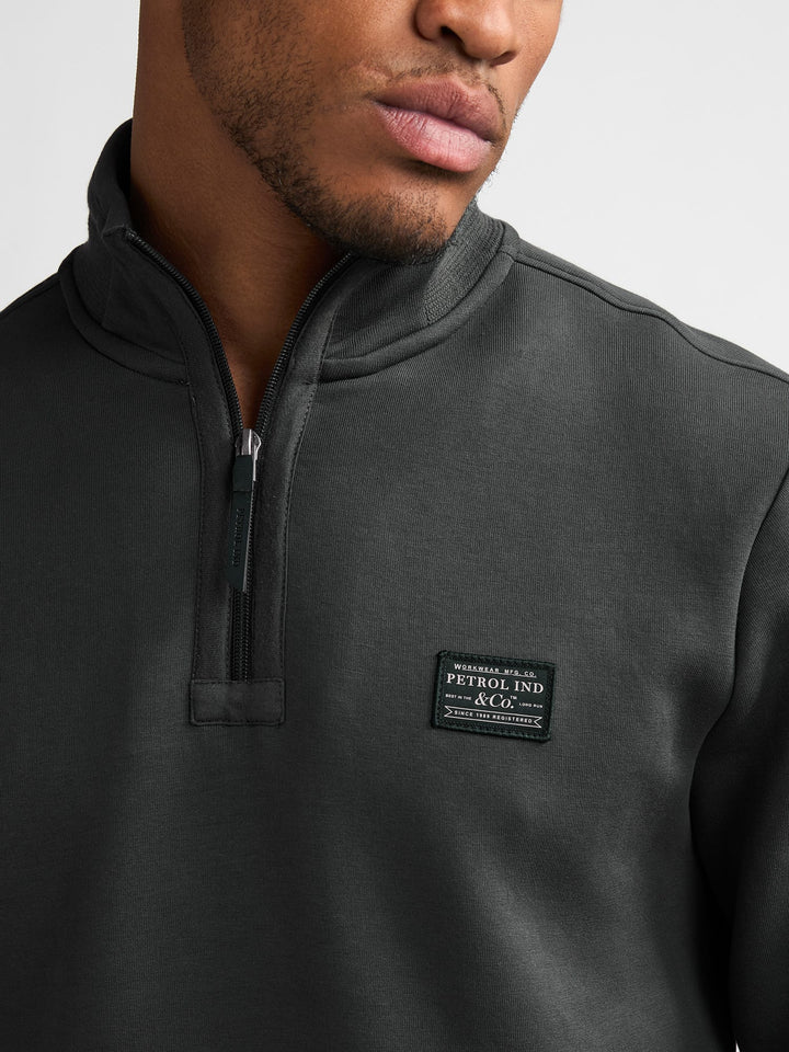 Petrol men M-3060-SWC318 sweater heren olijf