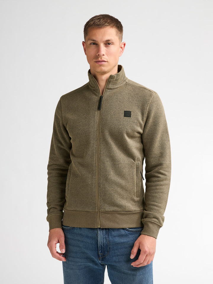 Petrol men M-3060-SWC301 zomerjas heren bruin dessin - Licht Bruin