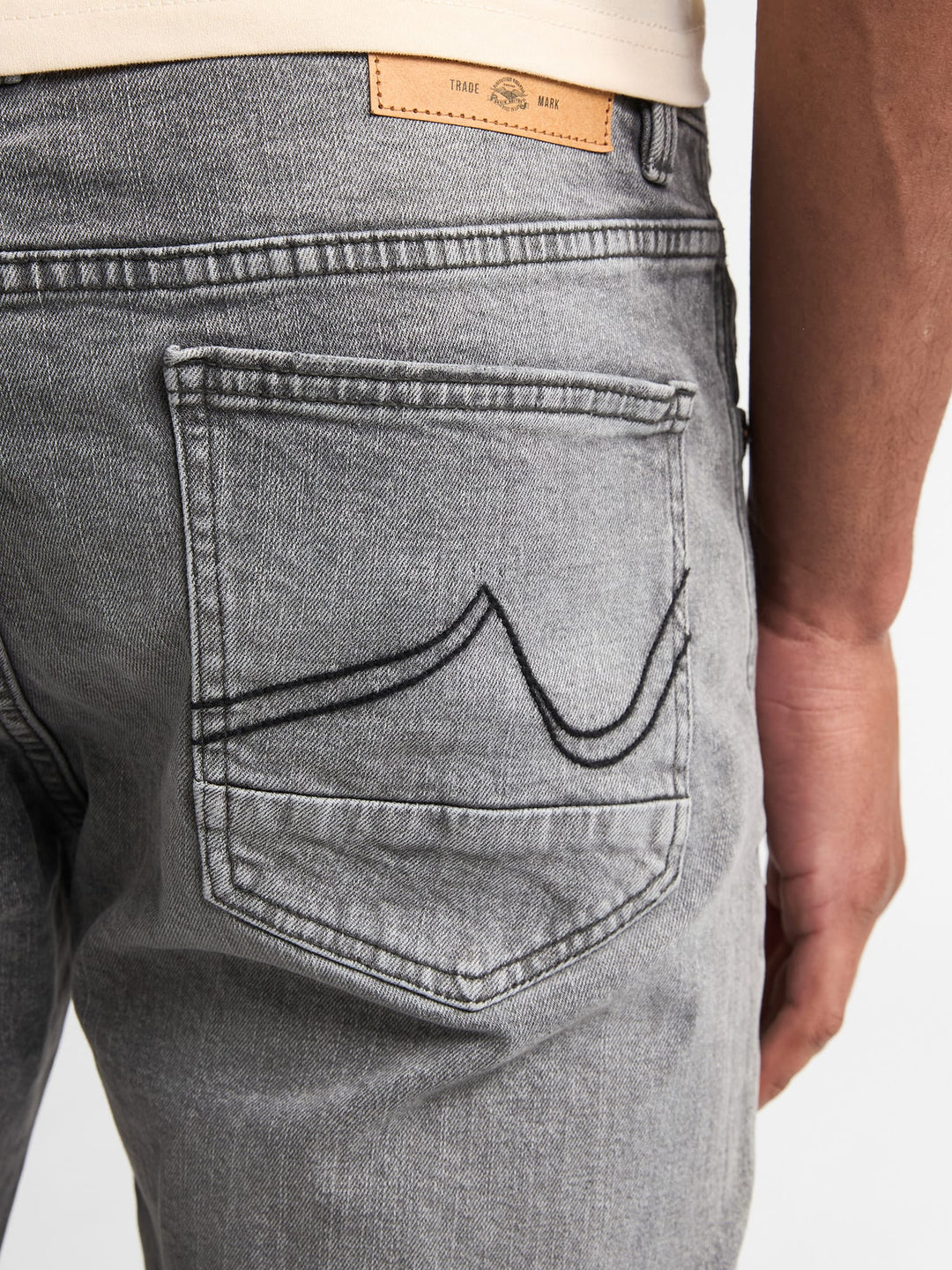 Petrol men STARLING-VTG L32 jeans loose fit antraciet - Grey Denim - L32