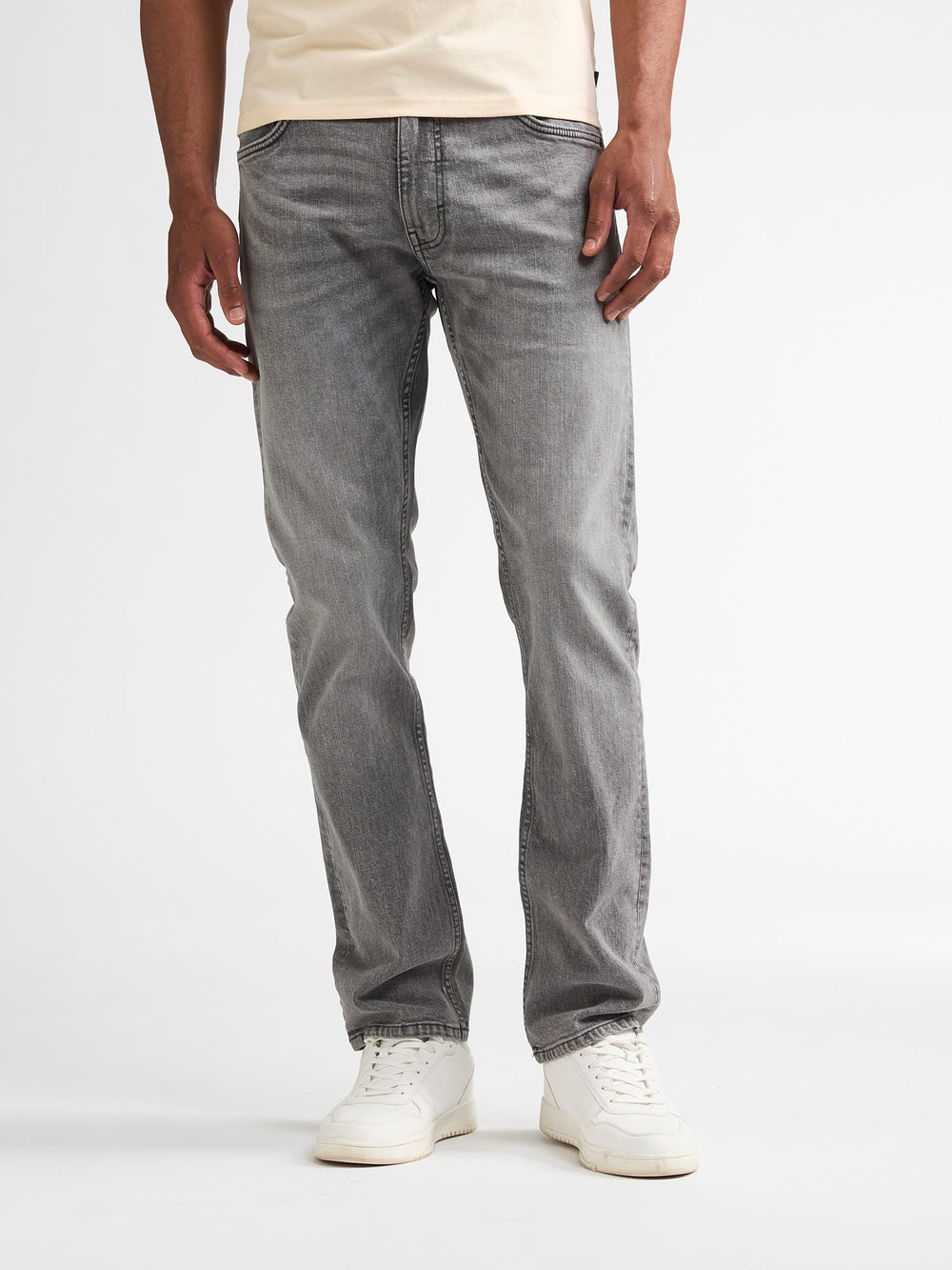 Petrol men STARLING-VTG L32 jeans loose fit antraciet - Grey Denim - L32