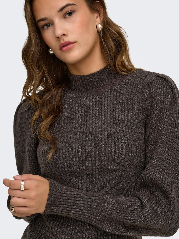 Only 15232494 Katia trui bruin – dames