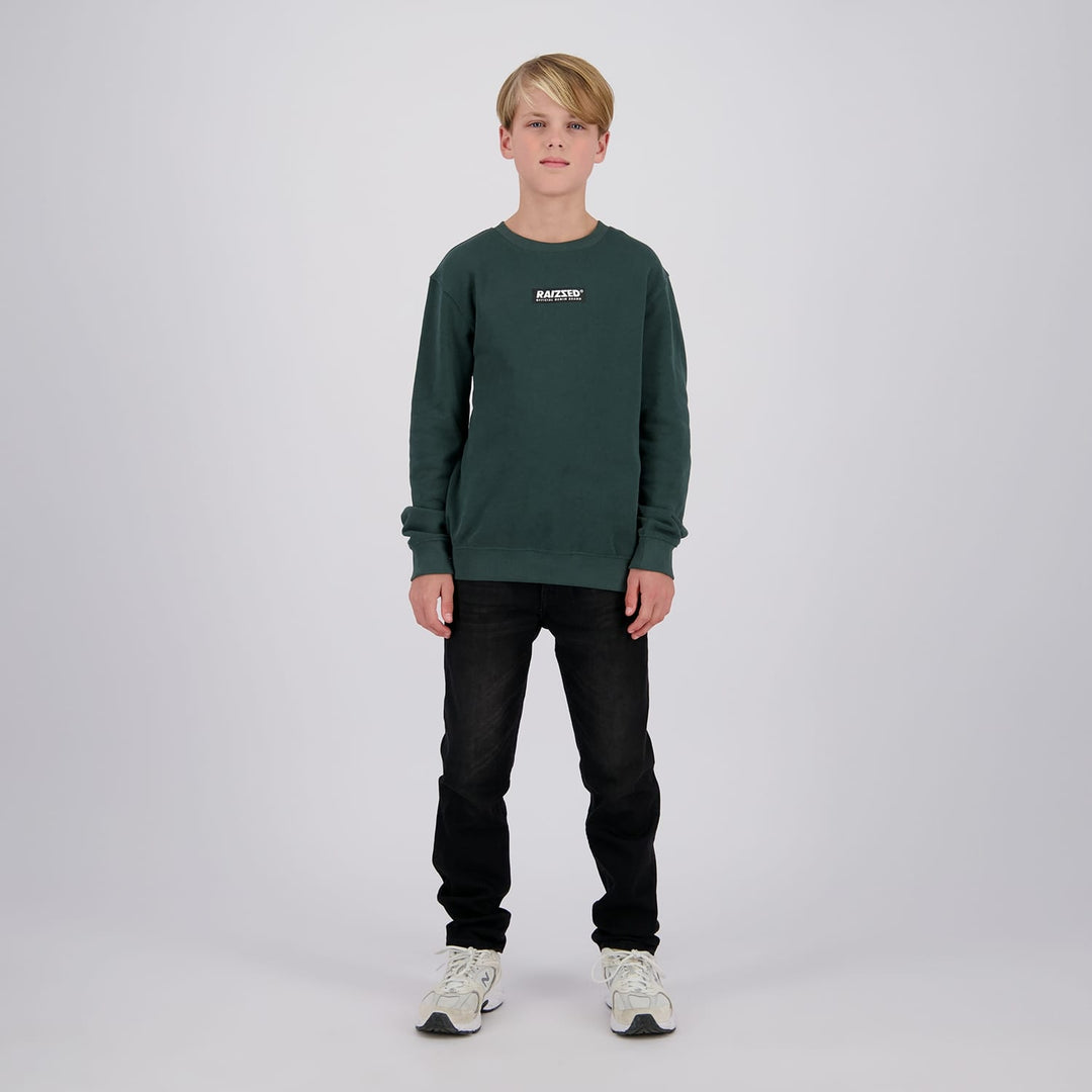 Raizzed R226KB420043 jeans regular-straight fit – jongens - Black Denim