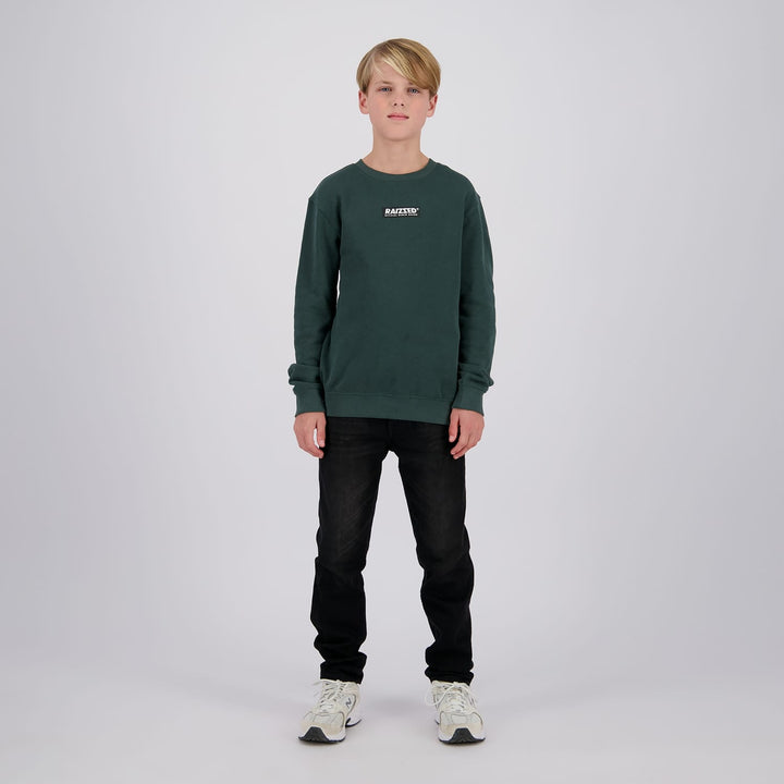 Raizzed R226KB420043 jeans regular-straight fit – jongens - Black Denim