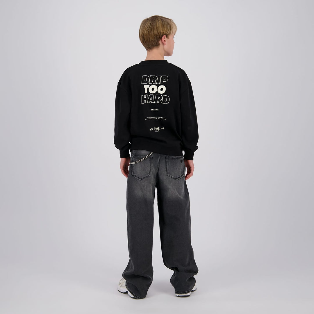 Raizzed R226KB420047 jeans loose fit jongens – grey denim