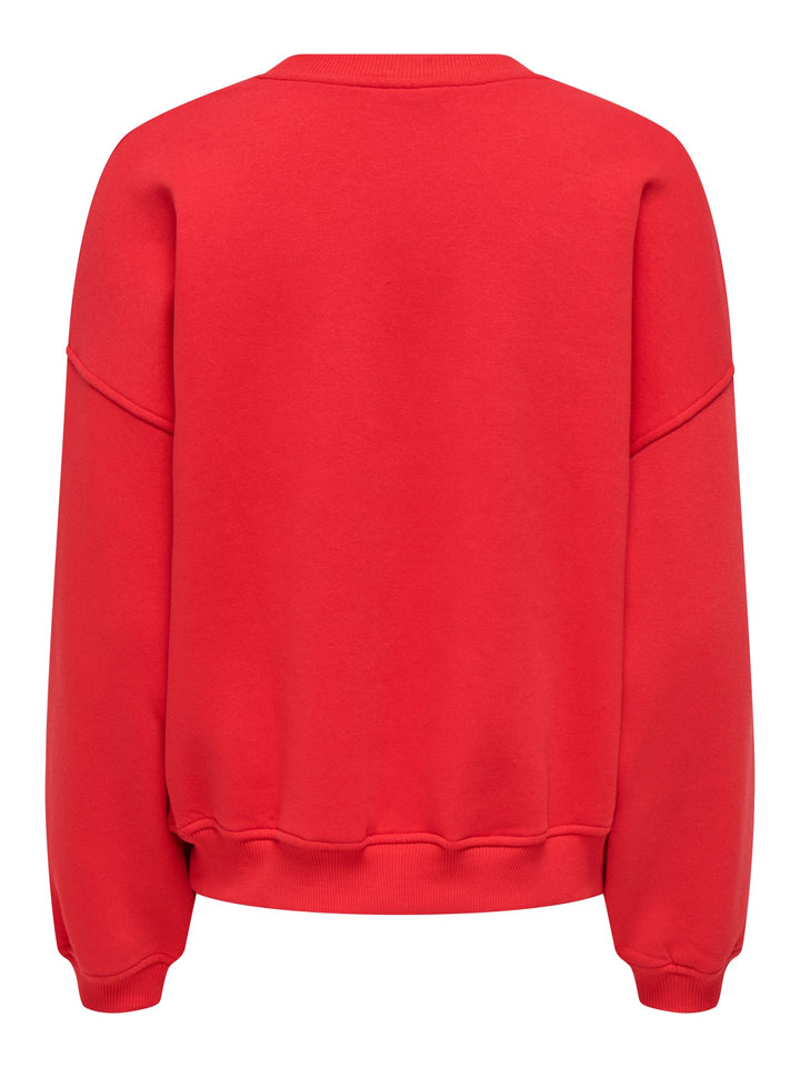 Jacqueline de Yong 15370526 mesa sweater rood – dames