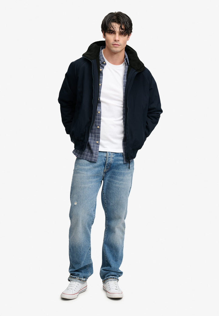 Superdry M5012440A winterjas heren navy