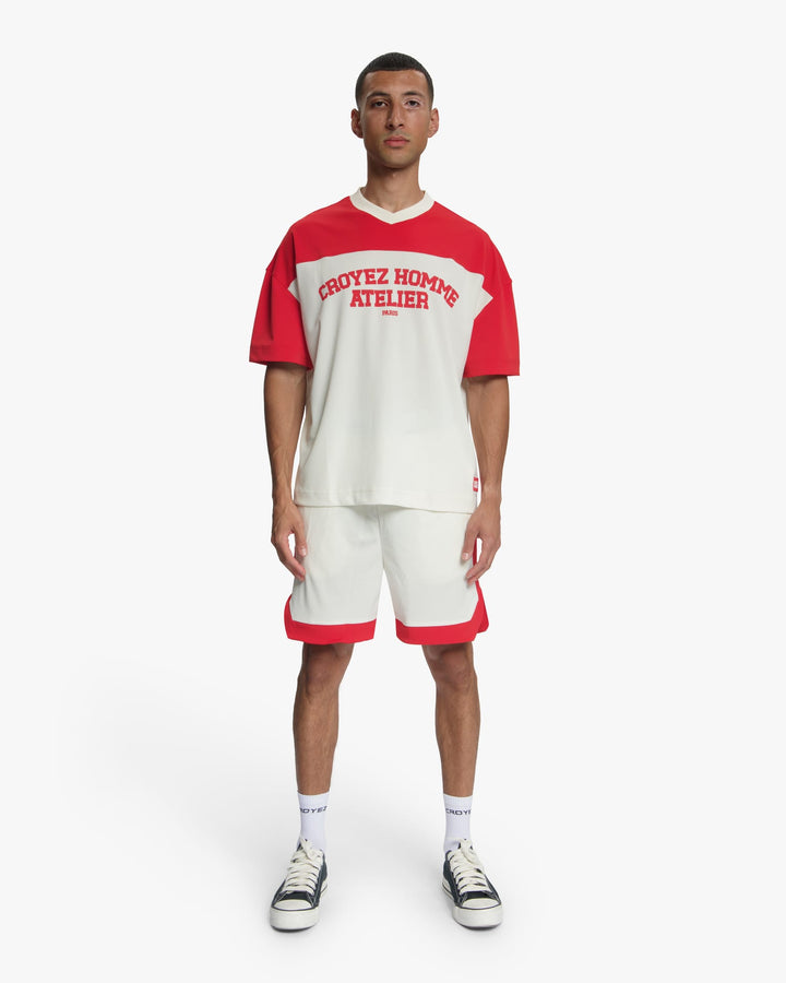 Croyez CRB3002643 t-shirt k/m heren off-white