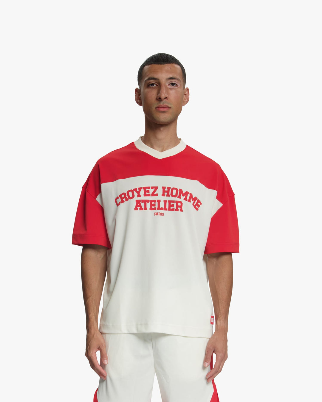 Croyez CRB3002643 t-shirt k/m heren off-white