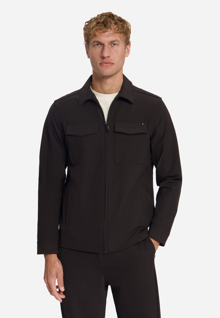 No Excess N5104 winterjas bruin dessin – heren