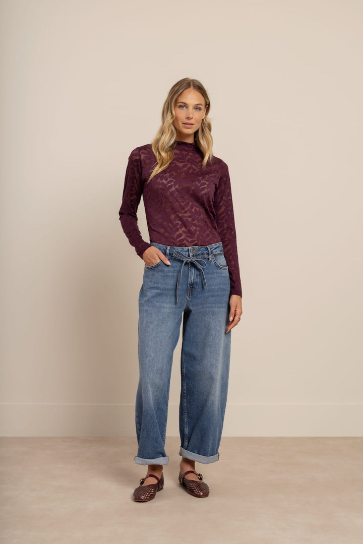 Studio Anneloes 91546 Reagan top l/m bordeaux