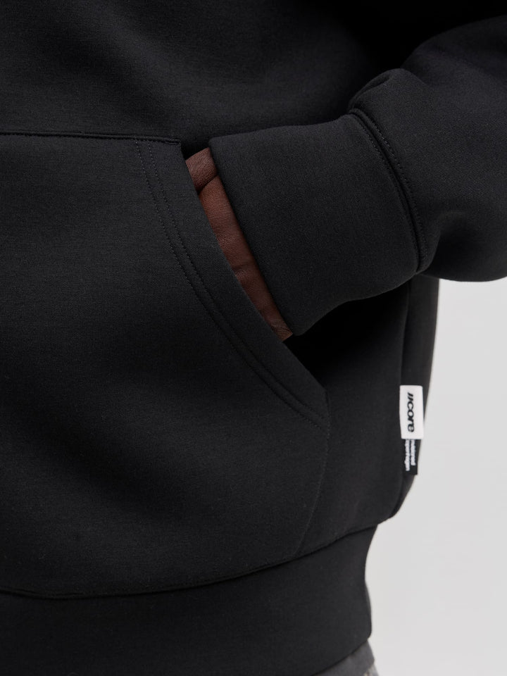 Jack & Jones 12302694 legacy vest sweat heren - zwart